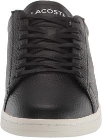 img 3 attached to 👟 Lacoste Men's Fashion Sneakers - Carnaby Evo Navy Shoes