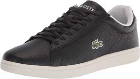 img 4 attached to 👟 Lacoste Men's Fashion Sneakers - Carnaby Evo Navy Shoes