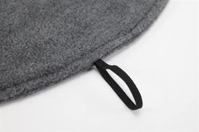 img 2 attached to 🐶 OCSOSO Reversible Reflective Fleece Dog Jacket - Winter Soft Vest Clothing