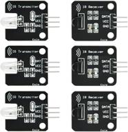 gikfun digital 38khz ir receiver transmitter sensor module kit for arduino (pack of 3 sets) ek8477 logo