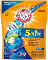arm hammer oxiclean power count logo