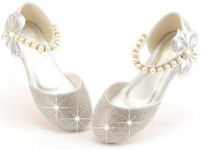 img 4 attached to LFHT Toddler Adorable Wedding Numeric_8 Girls' Shoes