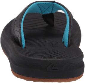 img 2 attached to Outdoor Boys' Shoes: Quiksilver Oasis Youth Sandal in Black