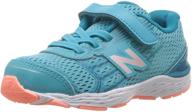 new balance girls' 680v5 running shoes for girls logo