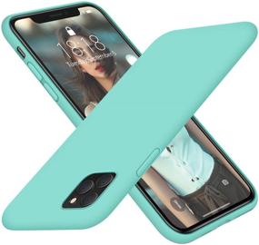 img 4 attached to 📱 DTTO Romance Series iPhone 11 Pro Case – Full Coverage Silicone Cover with Enhanced Camera and Screen Protection, Cyan Blue