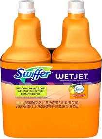 img 2 attached to 🧼 Swiffer Wet Jet Multi Purpose Solution, Sweet Citrus & Zest Scent, 1.25-Liter Bottles (Pack of 4) - Powerful Cleaning Solution for All Surfaces