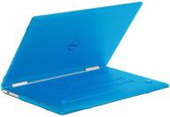 💦 mcover hard shell case for late-2019 13.4" dell xps 13 7390 2-in-1 models - aqua cover logo