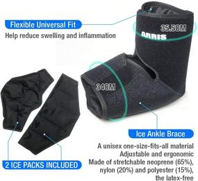 img 2 attached to 🏋️ Relief and Recovery: ARRIS Sprained Injuries Achilles Fasciitis Support