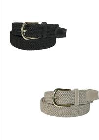 img 1 attached to Enhanced Comfort and Style: CTM Elastic Stretch Buckle Matching - Your Perfect Accessory Solution