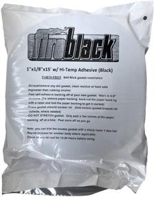 img 2 attached to FireBlack 125: The Ultimate High-Temp Replacement Gasket for Big Green Egg (XL) - Self-Stick Nomex with LavaLock Technology