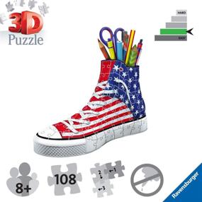 img 2 attached to 🧩 Ravensburger American Sneaker Jigsaw Puzzle