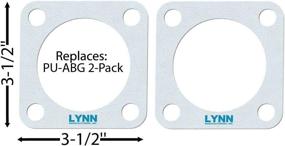 img 1 attached to 🔩 Lynn Manufacturing PerformaSeal Englander Pellet Stove Auger Bearing Gasket PU-ABG 2-Pack, 2404L