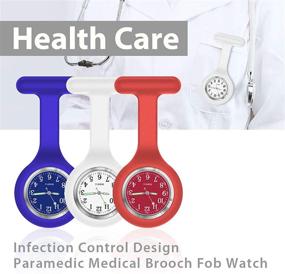 img 3 attached to 👨 Nursing Watches for Nurses - Men's Second Watches
