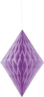 purple diamond tissue paper decoration logo