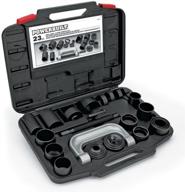 powerbuilt 23 piece ball joint and u joint service set - 648617: efficient tool kit for easy ball joint and u joint repair logo