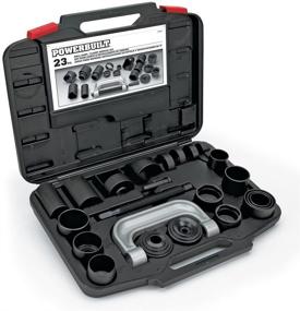 img 4 attached to Powerbuilt 23 Piece Ball Joint and U Joint Service Set - 648617: Efficient Tool Kit for Easy Ball Joint and U Joint Repair