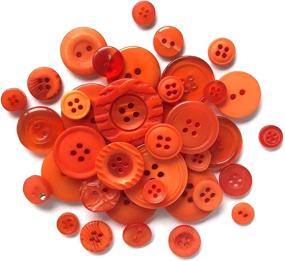 img 4 attached to 🔘 Extensive Selection of Novelty Round Buttons - Buttons Galore and More Basics & Bonanza Collection for DIY Crafts, Scrapbooking, Sewing, Cardmaking, Art & Creative Projects, and More