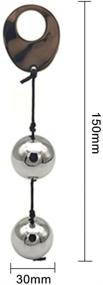 img 3 attached to 💪 Metal Ben Wa Balls for Women - Advanced Bladder Control and Pelvic Floor Tightening Exercises - Kegel Weights for Optimal Results