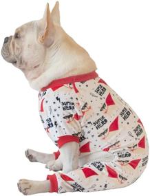 img 3 attached to CozyBone Dog Pajamas Comfy Cat Clothes Adorable Puppy Apparel Doggy Jumpsuit Pet Pjs Onesie