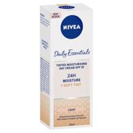 🌞 nivea visage daily essentials tinted moisturising day cream natural with spf 15 (50ml) logo