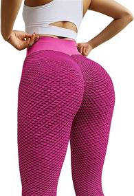 img 3 attached to MjhGcfj Leggings Pockets Workout Control