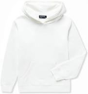 dotdog brushed pullover sweatshirt: classic boys' fashion hoodie & sweatshirt essentials logo