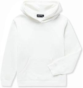 img 4 attached to DOTDOG Brushed Pullover Sweatshirt: Classic Boys' Fashion Hoodie & Sweatshirt Essentials