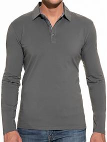 img 3 attached to 👔 Men's Clothing and Shirts: Classic Designed Shirts with Sleeve Buttons