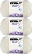 👶 baby white3 bernat 163035-35402 baby yarn logo