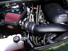 img 3 attached to Airaid Cold Air Intake Kit: Boost Horsepower, Exceptional Filtration - Fits 2003-2007 HUMMER (H2)AIR-200-146