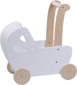 img 4 attached to 👶 LINE Baby Doll Wooden White: A Charming Addition to Your Little One's Toy Collection