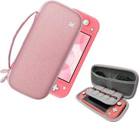 img 4 attached to 🧩 Introducing the PUZZLEK Slim Carrying Case: Ultimate Travel Protection for Nintendo Switch Lite Console & Accessories!