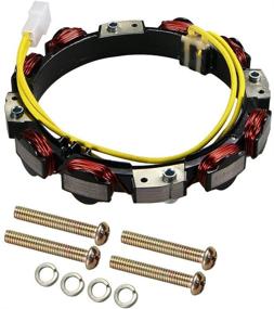 img 2 attached to 🔌 HuthBrother 592830 Alternator Charging Coil - Compatible with 696458 691064 393295 Engines - Fits GT235 & LT166 V-Twin Mowers