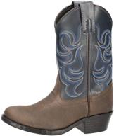stylish and sturdy: smoky mountain toddler monterey boots for girls' athletic activities logo