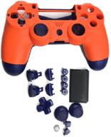 lichifit ps4 controller shell diy case cover for gamepad: enhanced skin replacement and controller housing логотип