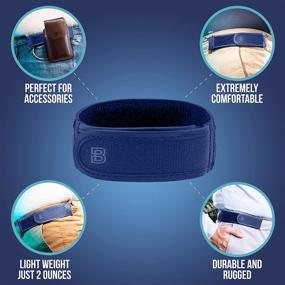 img 2 attached to BeltBro Titan Buckle Elastic Belt - Premium Men's Accessories and Belts for Versatile Style