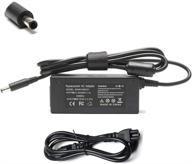 💡 dell 45w ac adapter laptop charger for inspiron 11 13 14 17 15 - high performance series charger logo