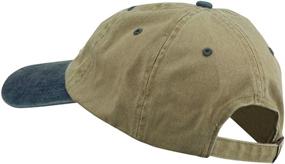 img 2 attached to E4Hats Wording Grandpa Embroidered Washed Outdoor Recreation