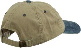 img 1 attached to E4Hats Wording Grandpa Embroidered Washed Outdoor Recreation