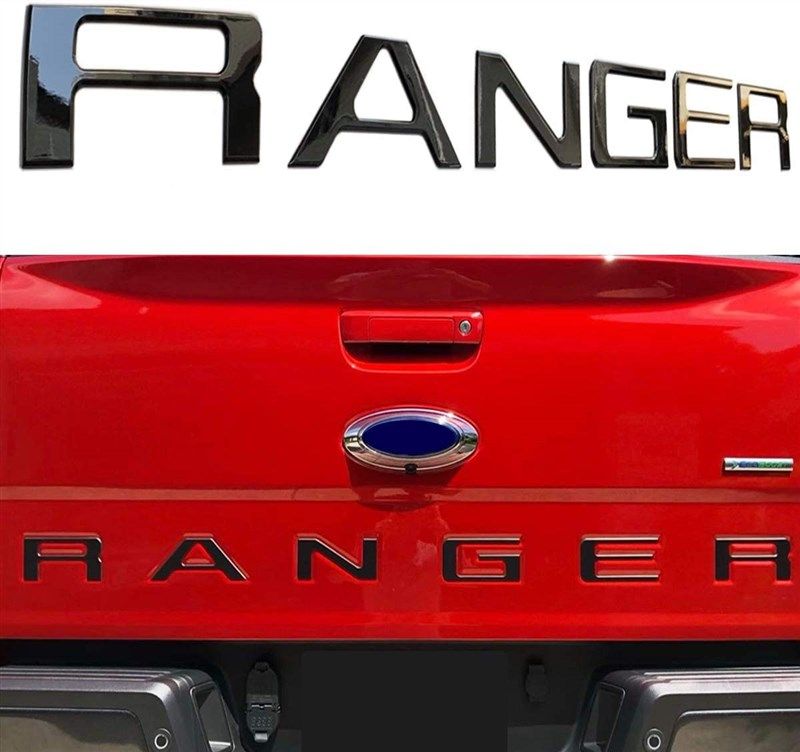 raised tailgate insert letters ranger 로고