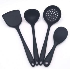 img 4 attached to Silicone Kitchen Utensils Silicone Cooking