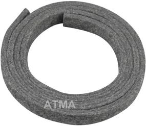 img 1 attached to GE Dryer Bearing Kit WE49X20697 - Top Bearing WE3M26, Drum Felt WE9M30 (WE09X20441), Drive Belt WE12M29, Bearing Slides WE1M1067 (WE1M481), Glide Slides WE1M504 (WE1M333)