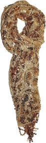 img 2 attached to Shimmer in Style: Ted Jack's Bedazzled Sequin Sparkle Collection for Women's Scarves & Wraps