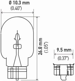 img 1 attached to HELLA 158TB Blister Standard Miniature