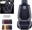 oasis auto os-004 leather car seat covers interior accessories logo