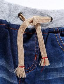 img 2 attached to 👔 LITTLE GUEST Little Clothes: Stylish Boys' Clothing with Drawstring Waistband