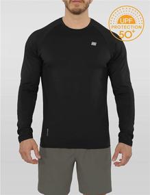 img 3 attached to ODODOS Men's Active Clothing - Athletic T Shirts with Fishing Protection