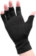 arthritis compression fingerless providing circulation sports & fitness logo