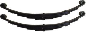 img 1 attached to 🚚 M-Parts SW5: High Capacity 5-Leaf Double Eye Trailer Springs for 5,200/6,000 Lb Axles - 2 Included