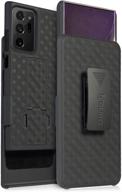 📱 aduro cell phone holsters: galaxy note 20 ultra case protector with belt-clip & built-in kickstand logo